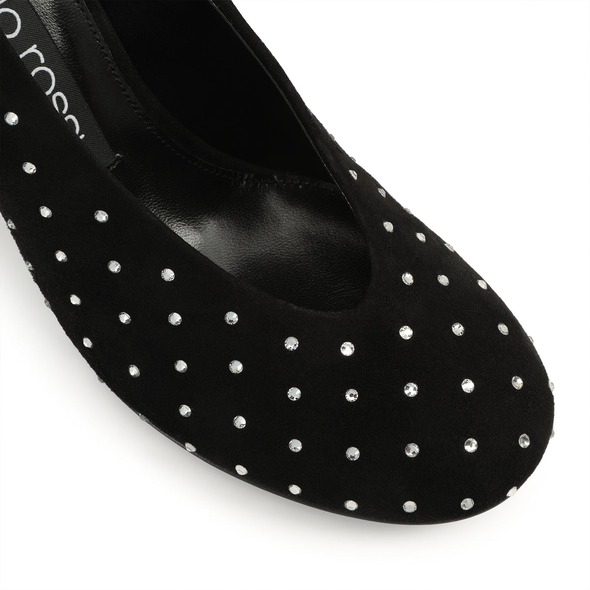 SR ARC EN DAIM + CHAUSSURES EN PIERRE DE STRASS