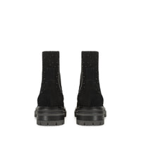 Bottines Sr Joan en cuir - Nero & Jet