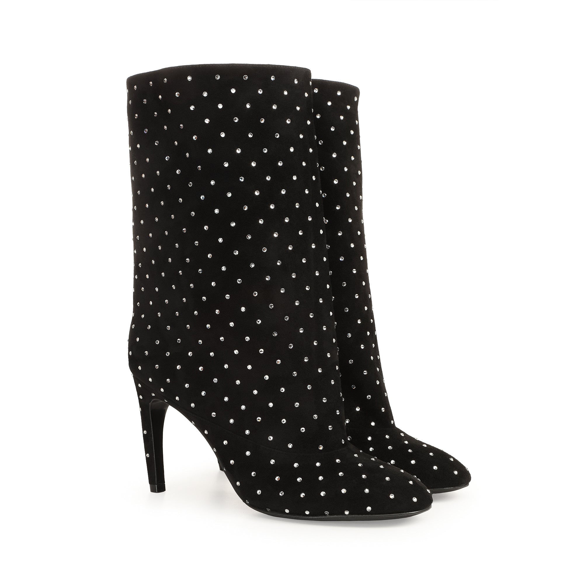 Bottines Sr Arc 90 en daim - Nero