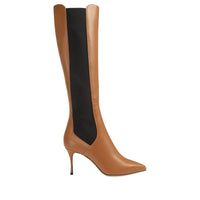 Godiva 75 leather boots - Tabacco