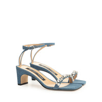 Sandales en jean SR1 double.