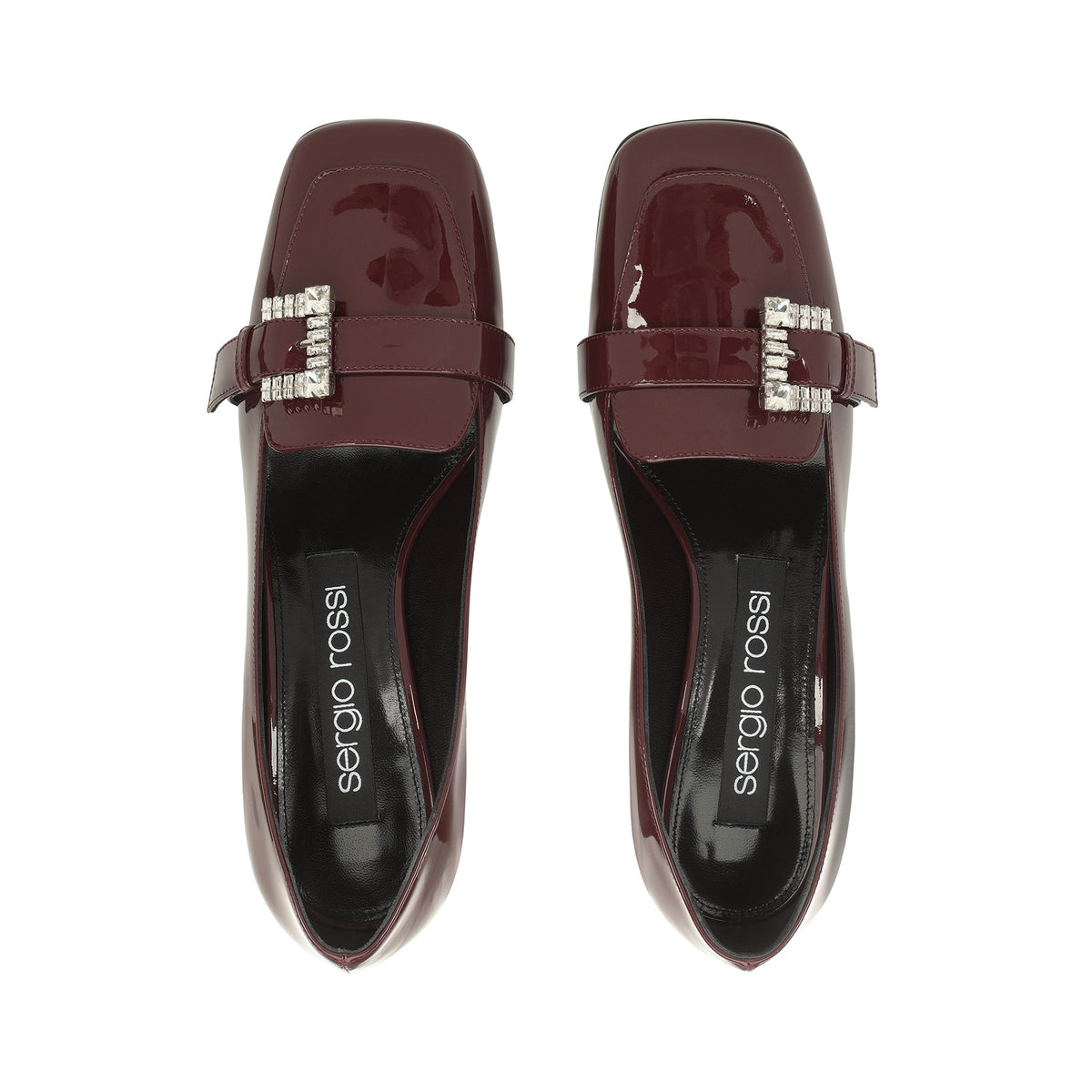 CHAUSSURES SOUPLES VERNIS À VINGT BOUCLES SR