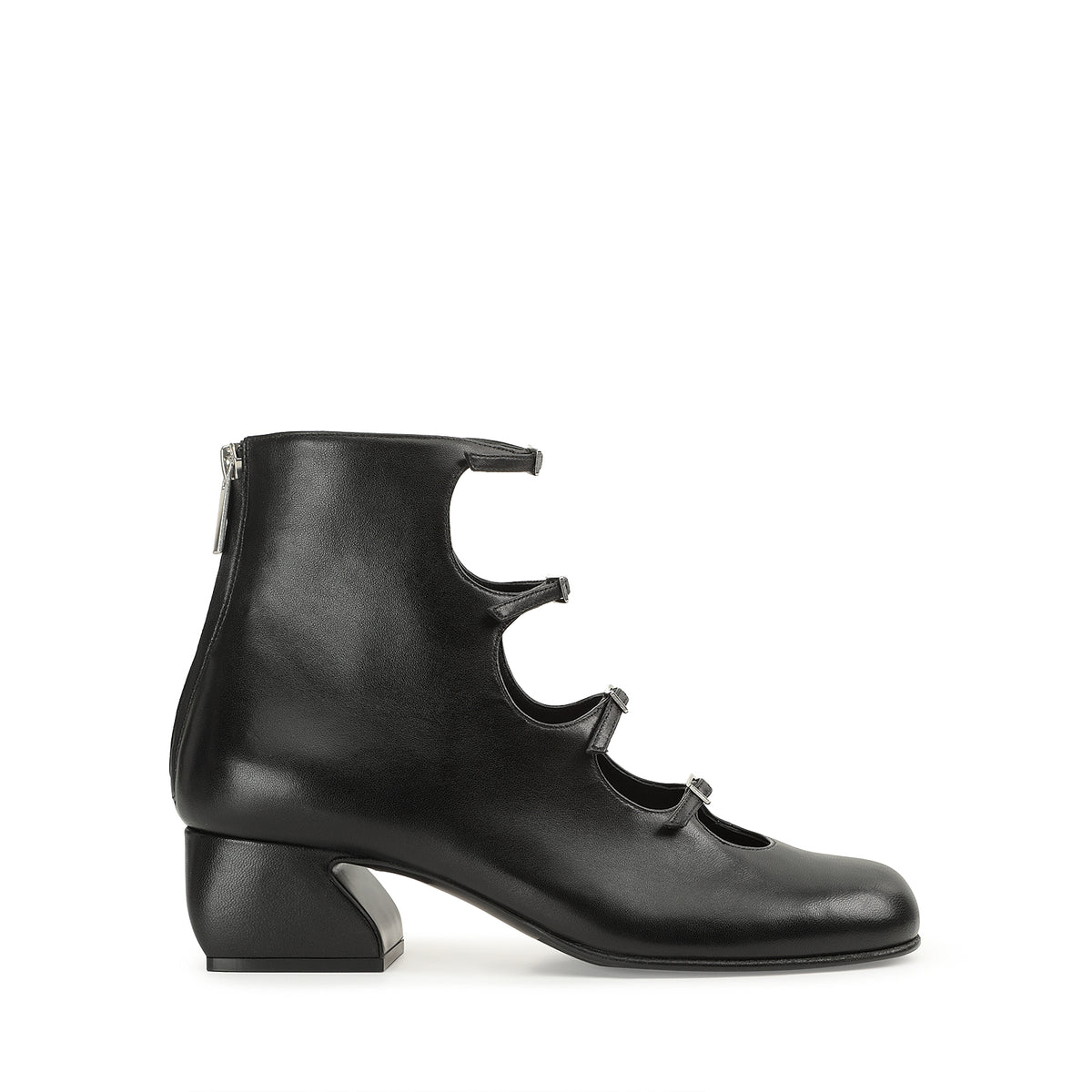 BOTTINES NAPPA ROUGES SOUPLES