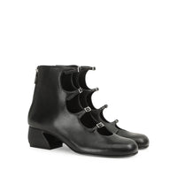BOTTINES NAPPA ROUGES SOUPLES