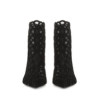 Bottines Sr Mermaid 90 en daim - Nero