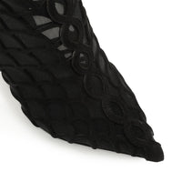 Bottines Sr Mermaid 90 en daim - Nero