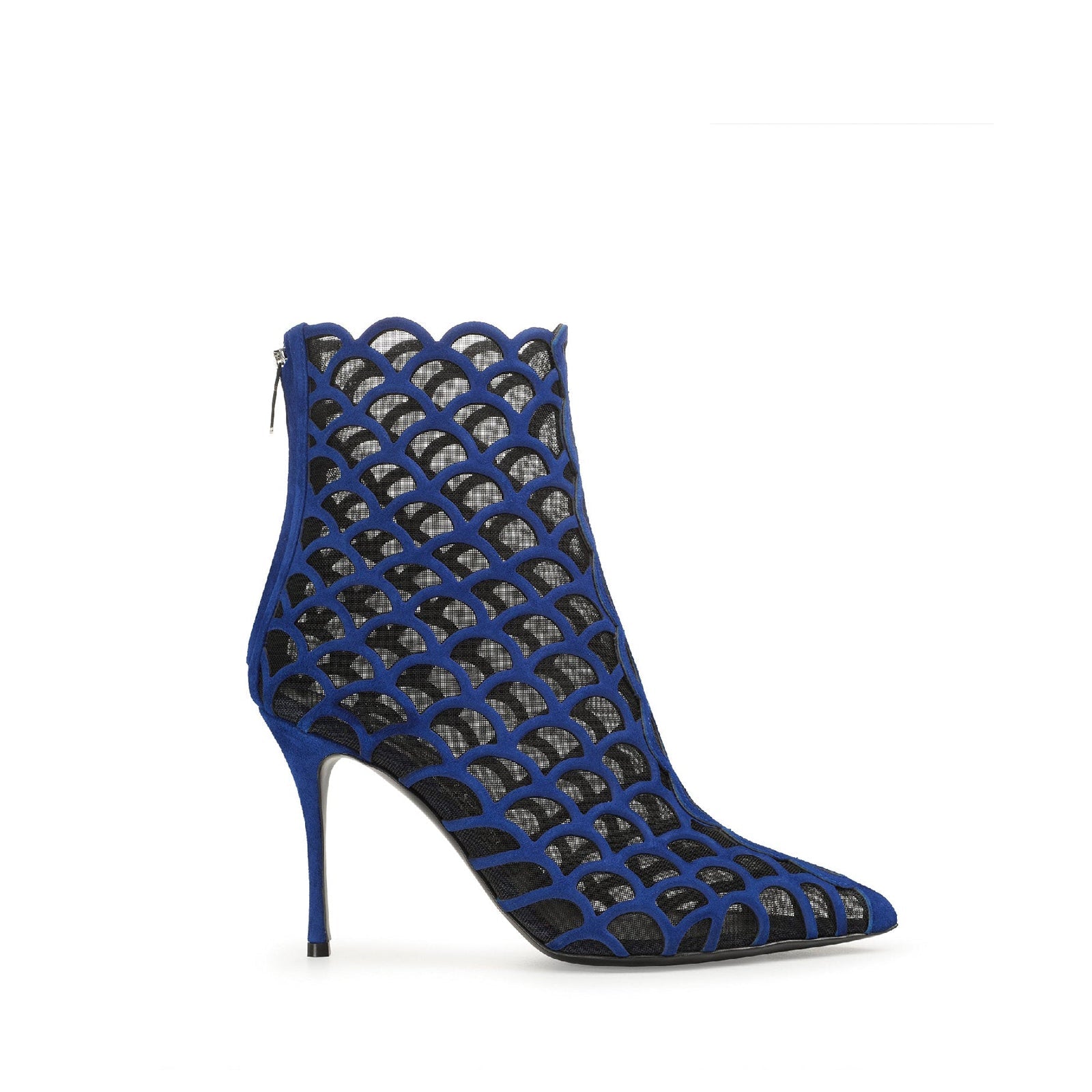 Bottines Sr Mermaid 90 en daim - Dusk