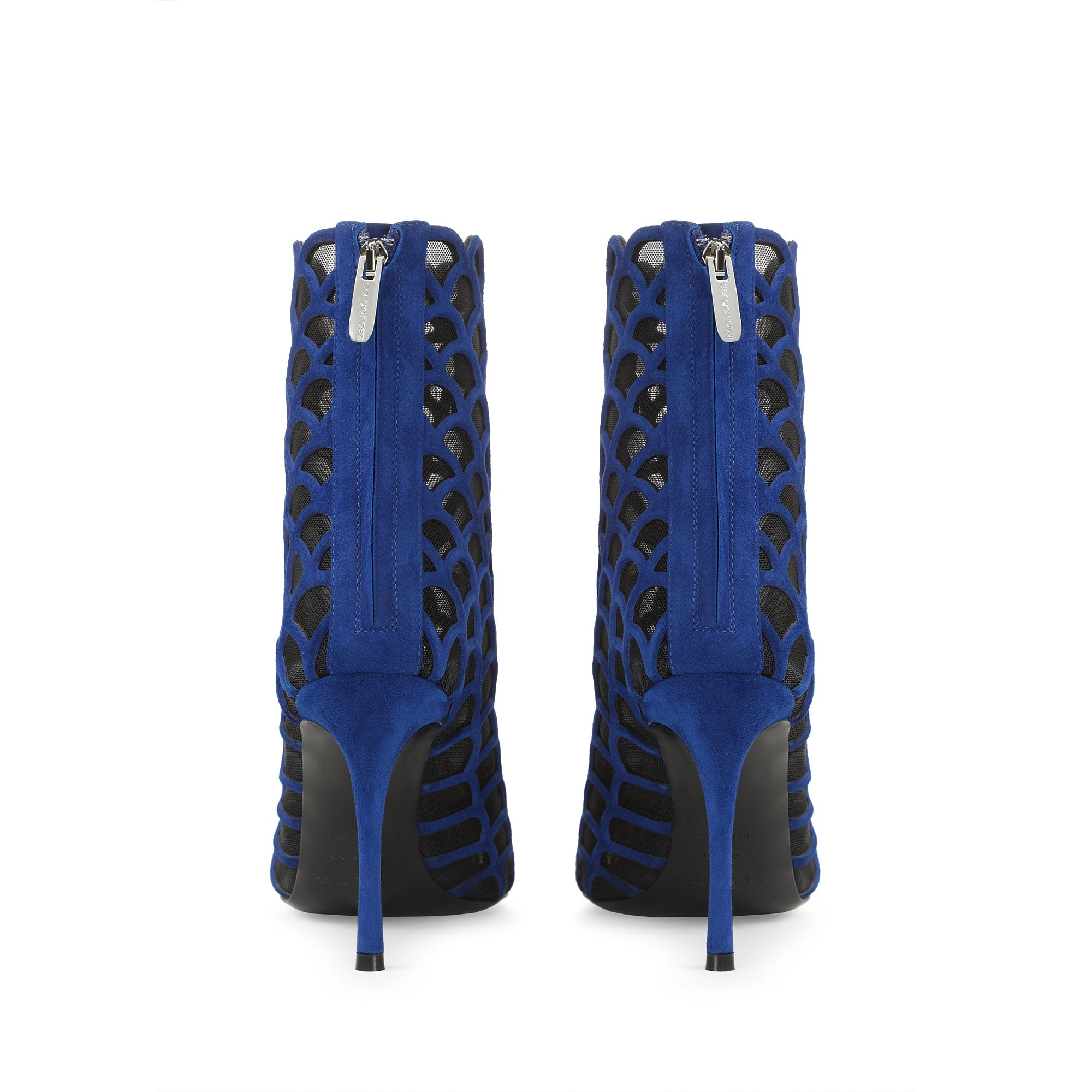 Bottines Sr Mermaid 90 en daim - Dusk