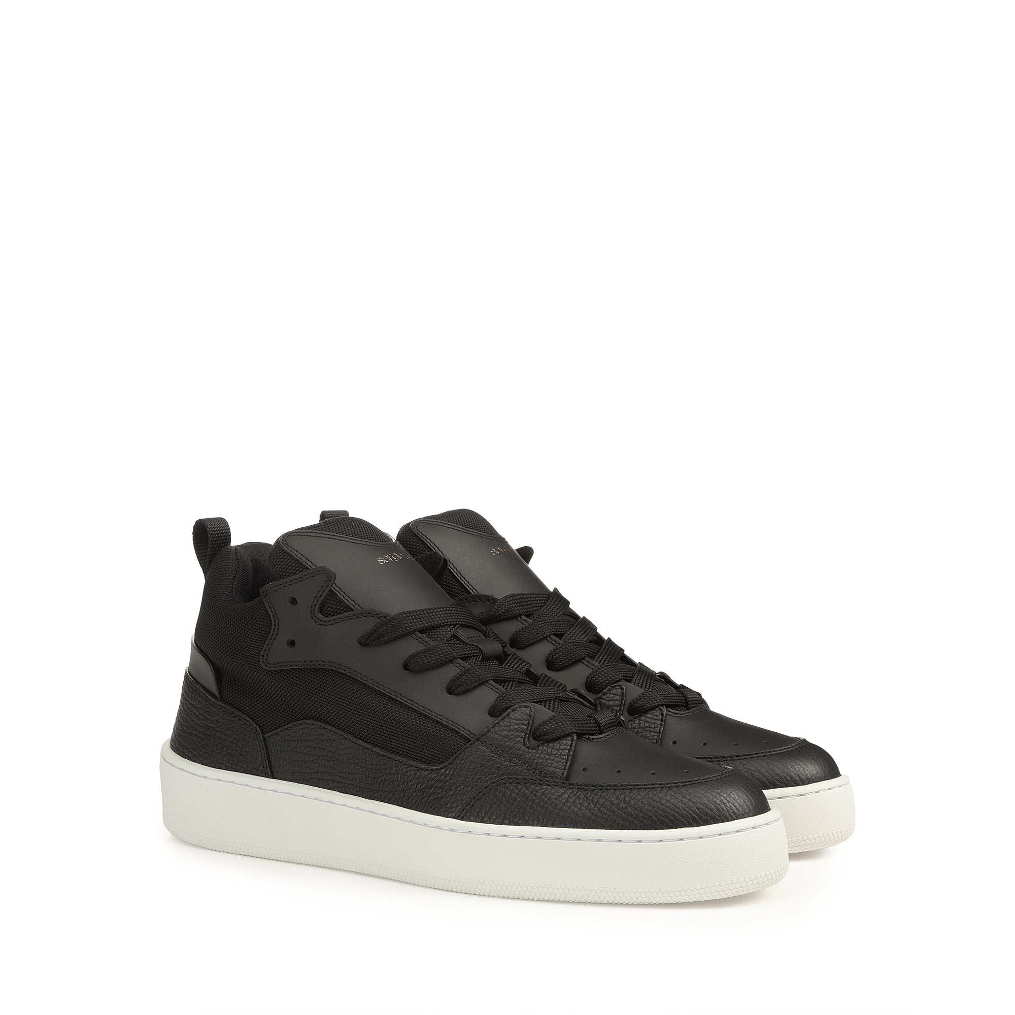 Baskets Sr Addict en daim - Nero