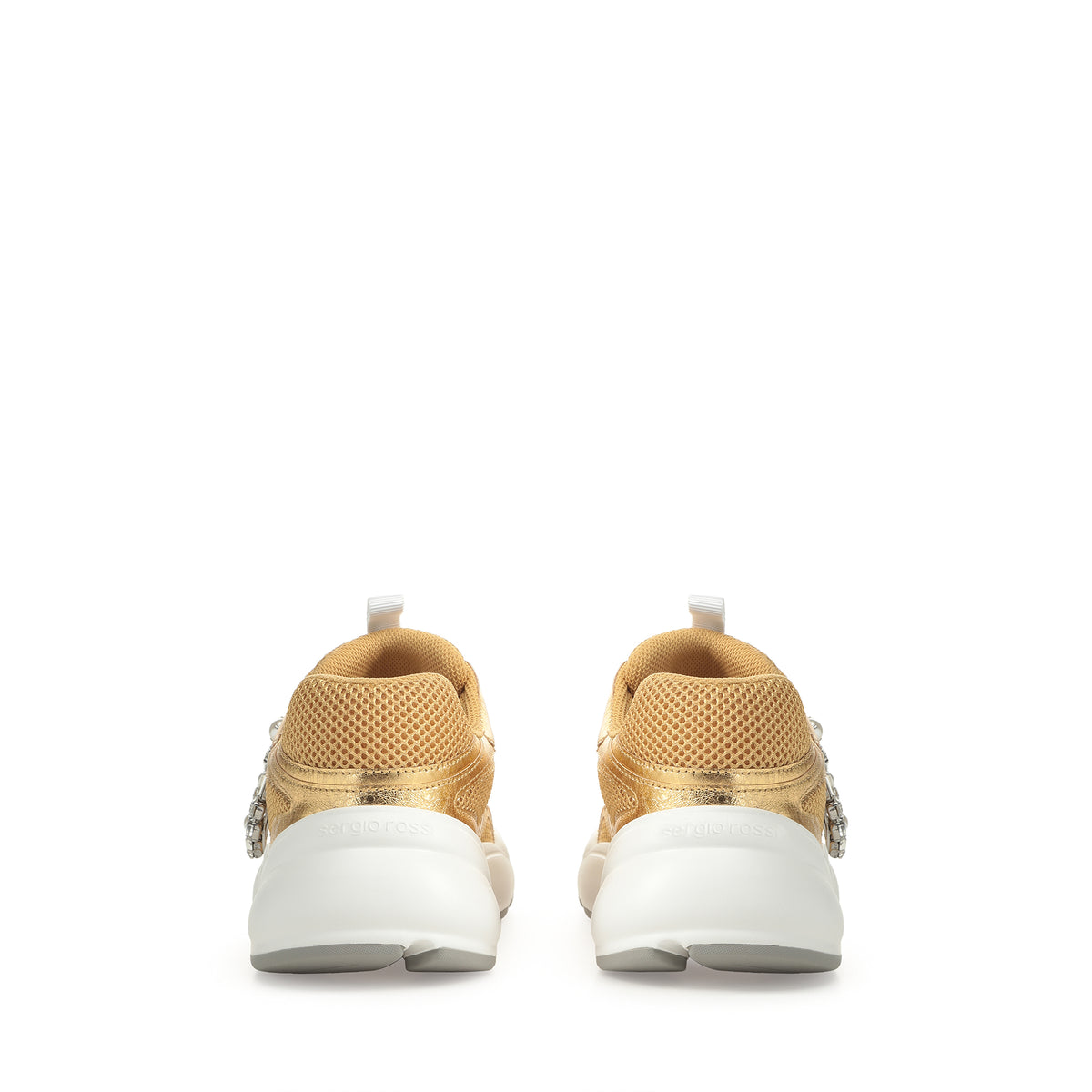 BASKETS SR 0024 PRÉCIEUSE ROCHER LAME'+TISSU