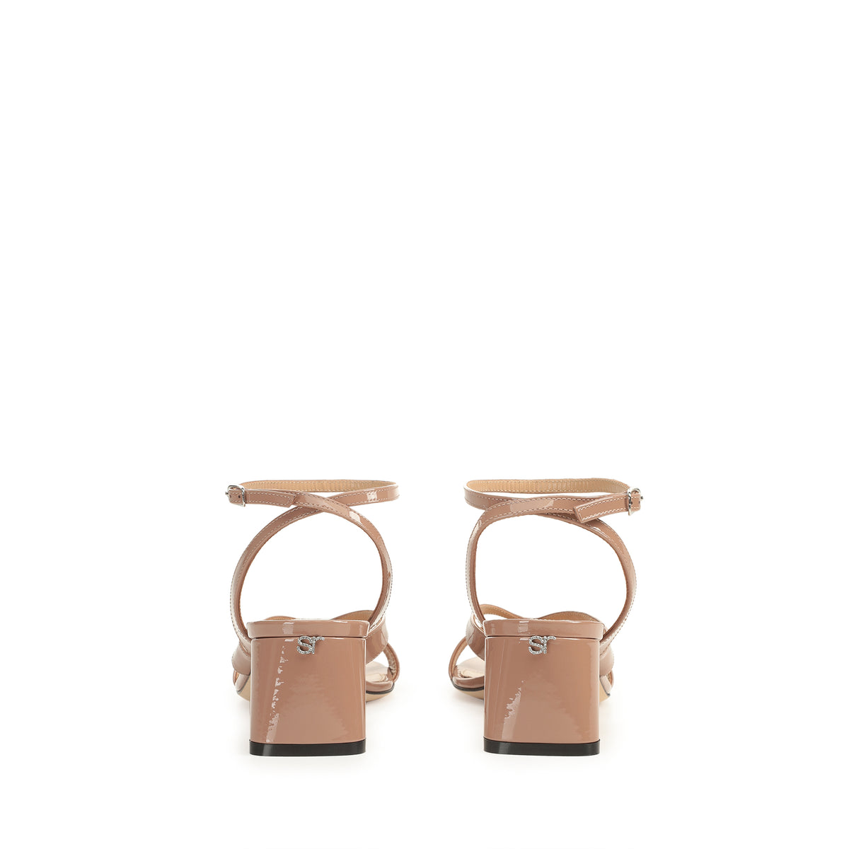 SANDALES SOUPLES VERNIES SR PILIER