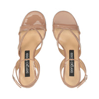 SANDALES SOUPLES VERNIES SR PILIER