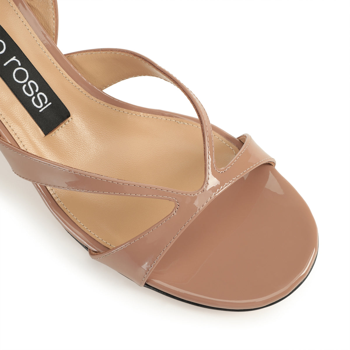 SANDALES SOUPLES VERNIES SR PILIER