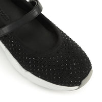 BASKETS SR 0024 POMPON CRISTAL + TISSU