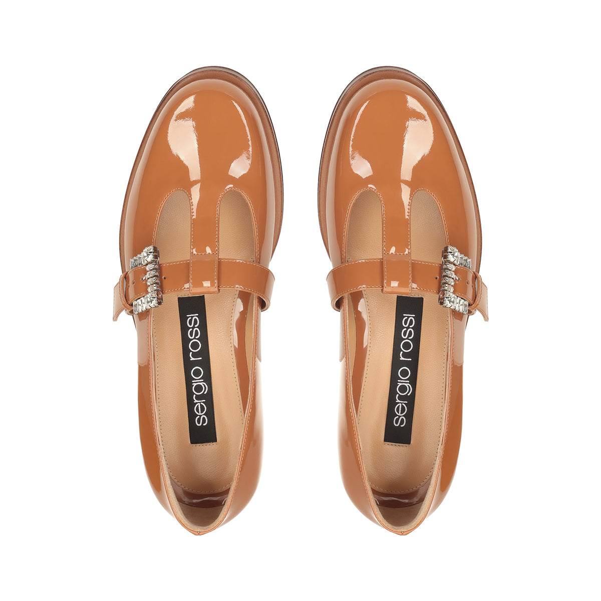 CHAUSSURES SOUPLES VERNIS À VINGT BOUCLES SR