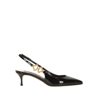 225€   Slingback Sr Sea Scale 50 en cuir - Nero
