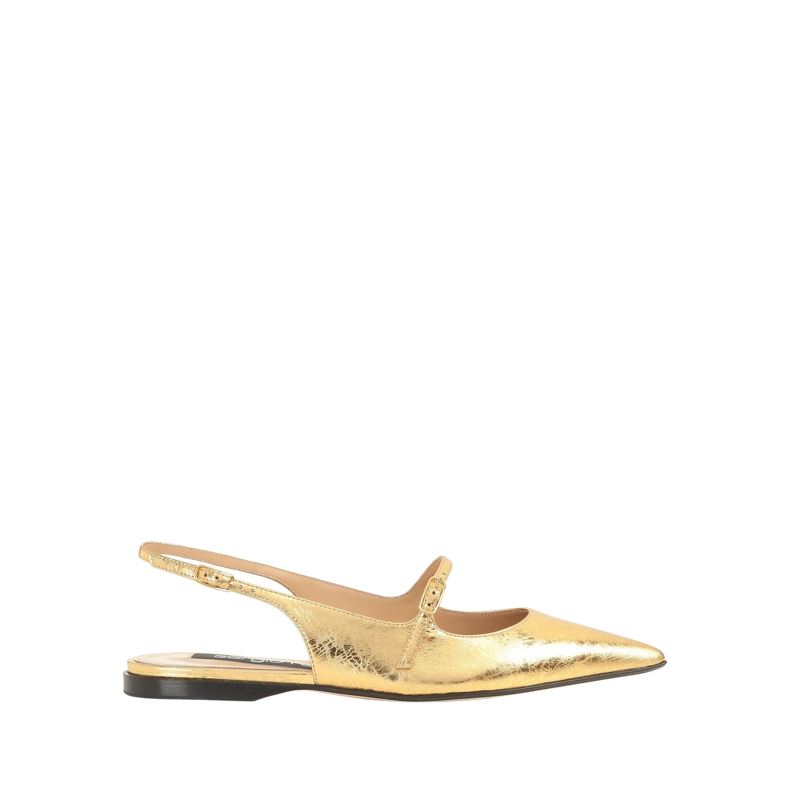 270€   Slingback Godiva en cuir - Oro