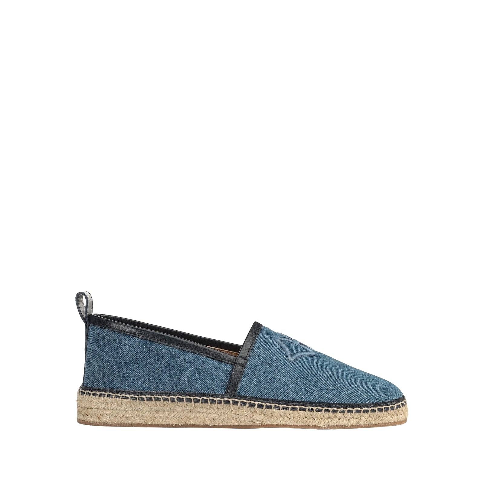 195€   Mocassins Sr Sea Scale en tissu - Indigo
