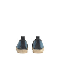 Mocassins Sr Sea Scale en tissu - Indigo