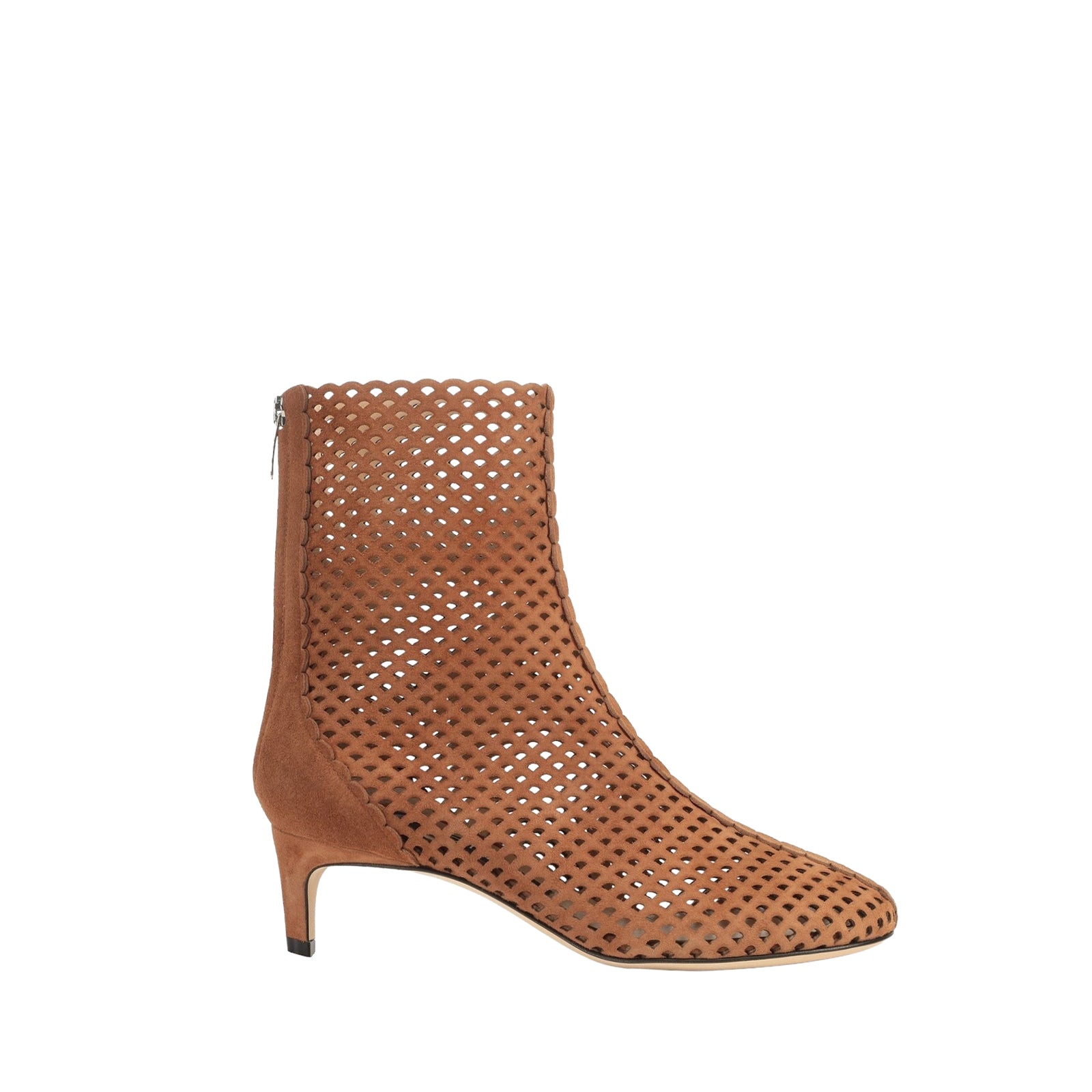 Bottines Sr Micro Mermaid 50 en cuir - Macadamia