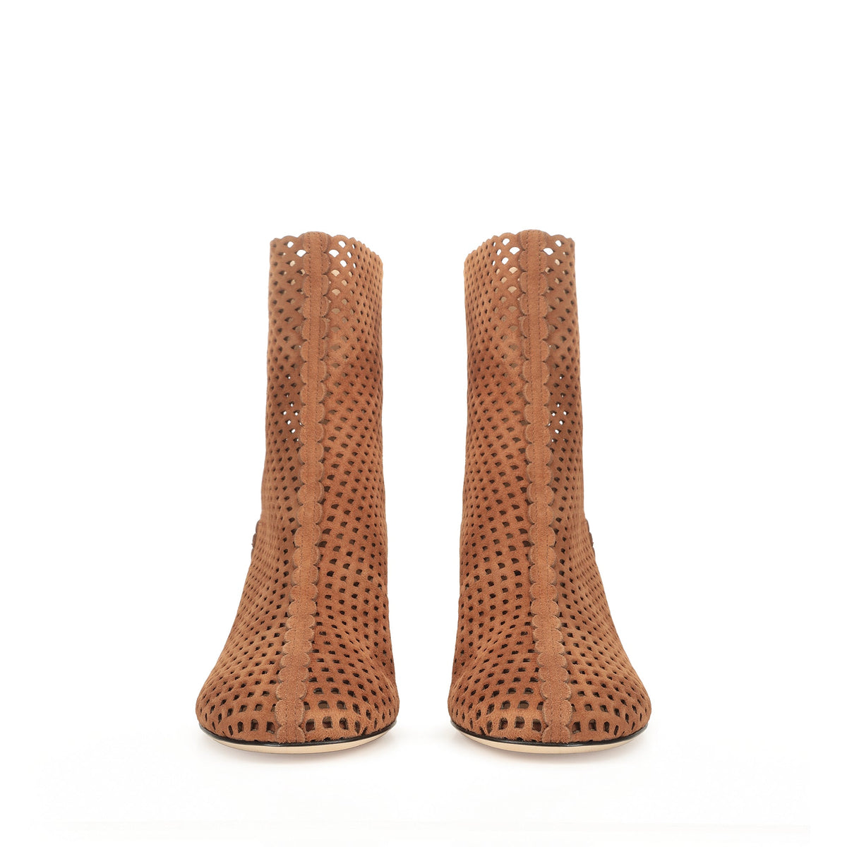 BOTTINES EN DAIM SR MICRO MERMAID