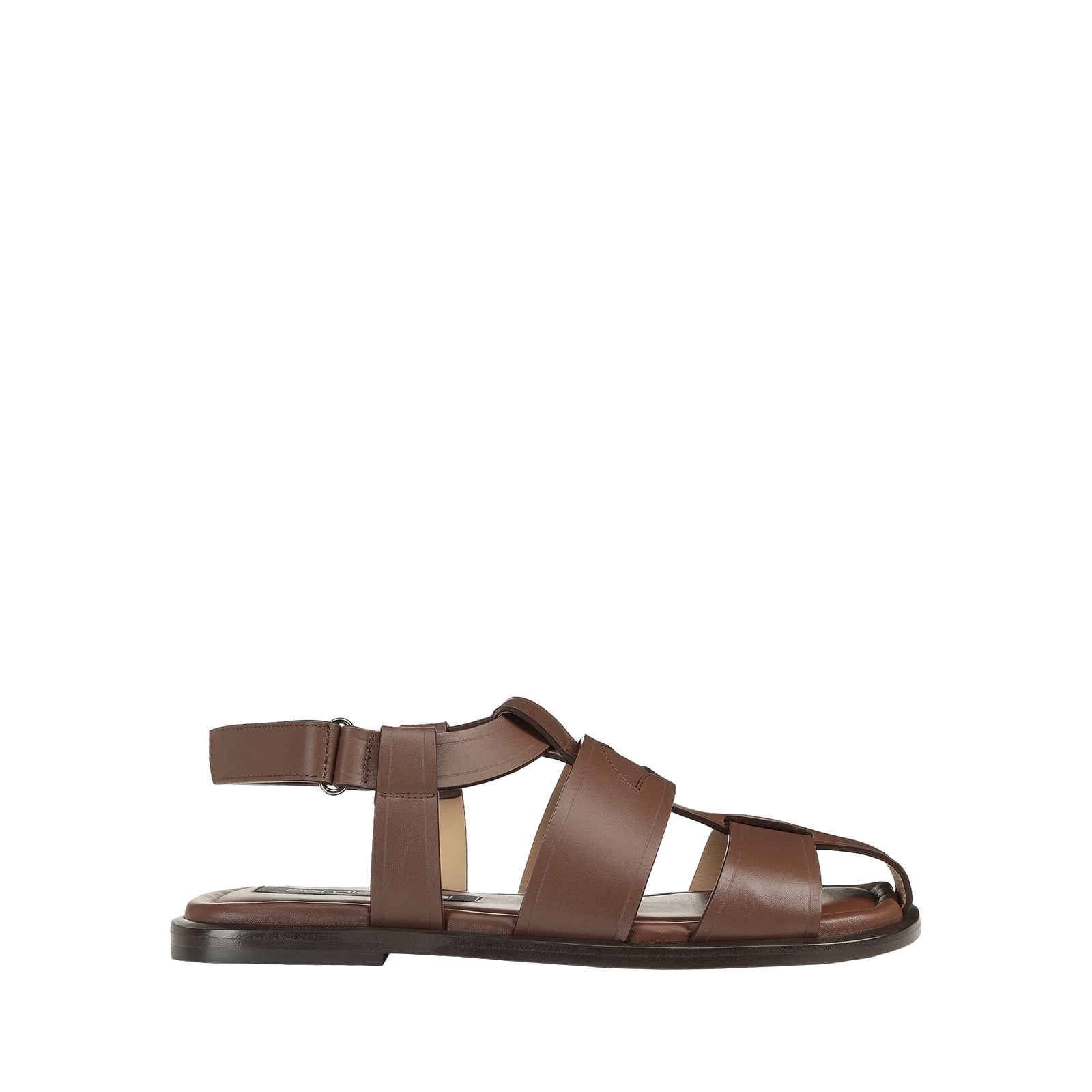 225€   Sandales Sr Sea Scale en cuir - Cocoa