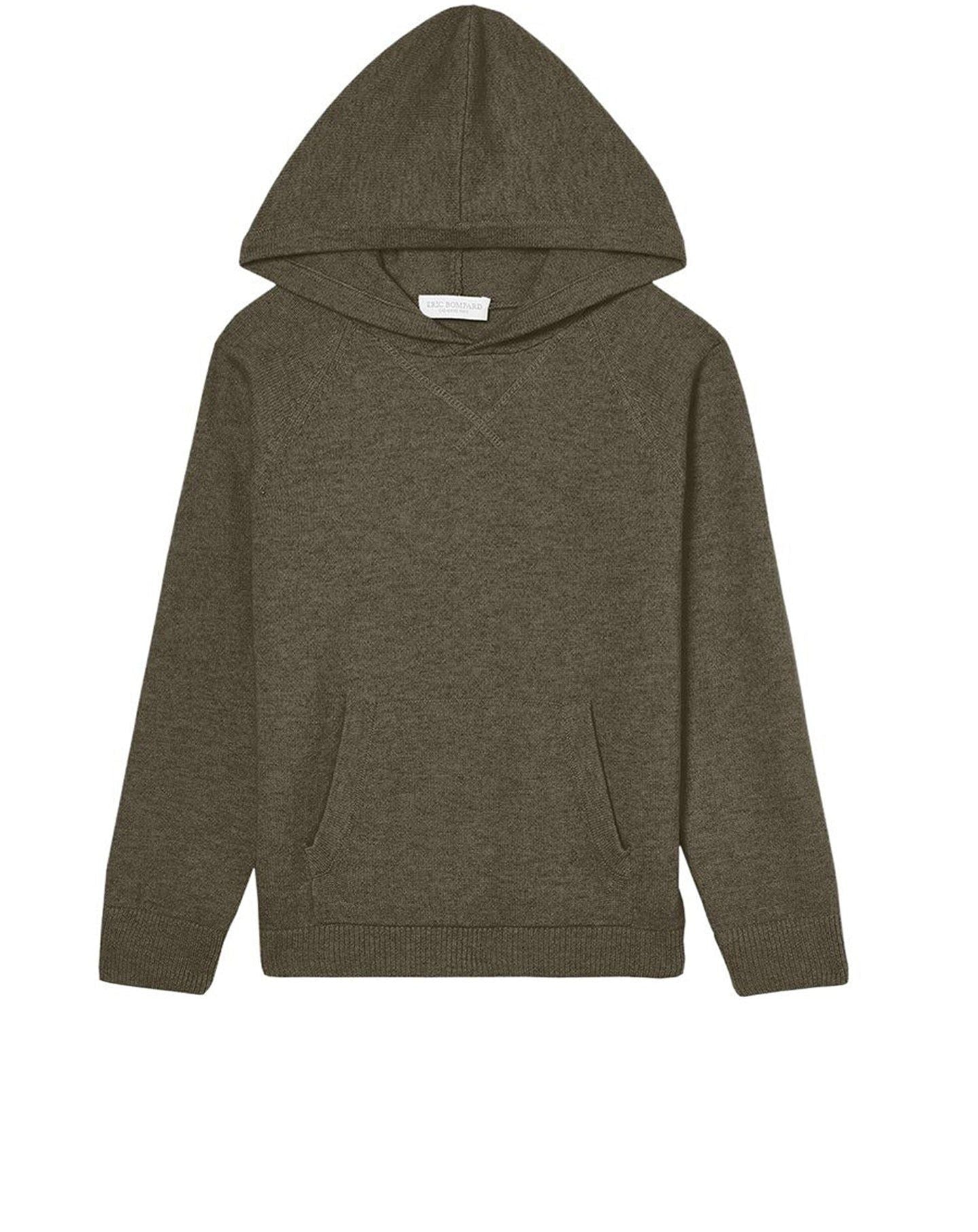Cashmere hoodie - Khaki