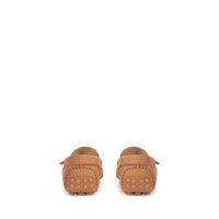Mocassins Sr Nora en cuir - Macadamia