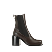 BOTTINES DE CHEVILLE EN PEAU DE VEAU SOUPLE AVENUE avec ÉLASTIQUE