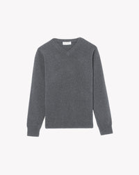 Pull À Col En V Classique Pour Enfants - Loup