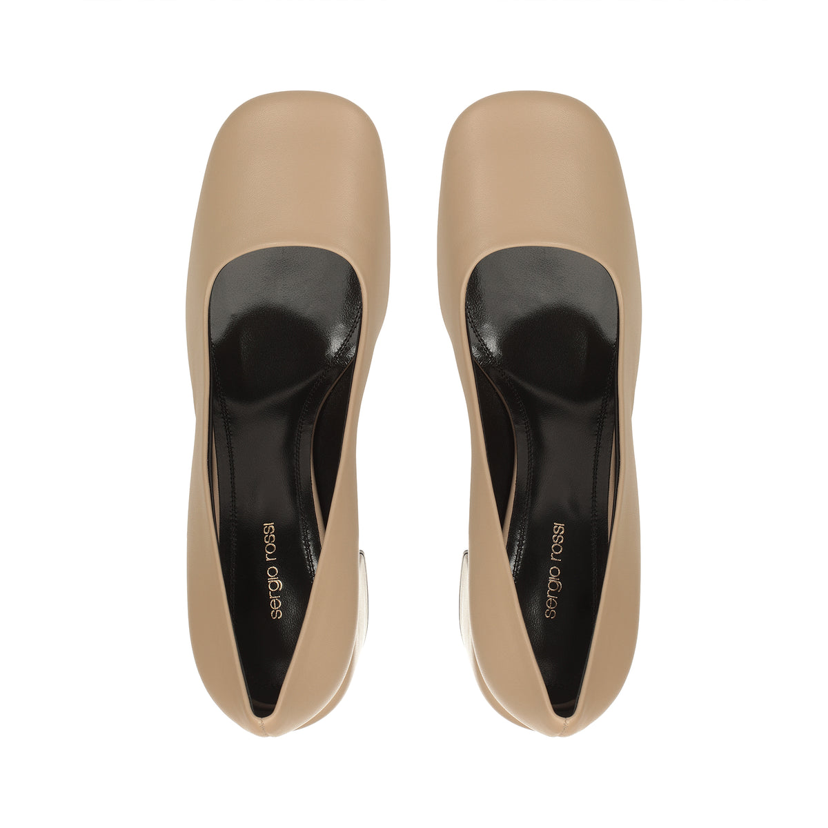 CHAUSSURES SOUPLES CONVEXES EN CUIR DE VEAU