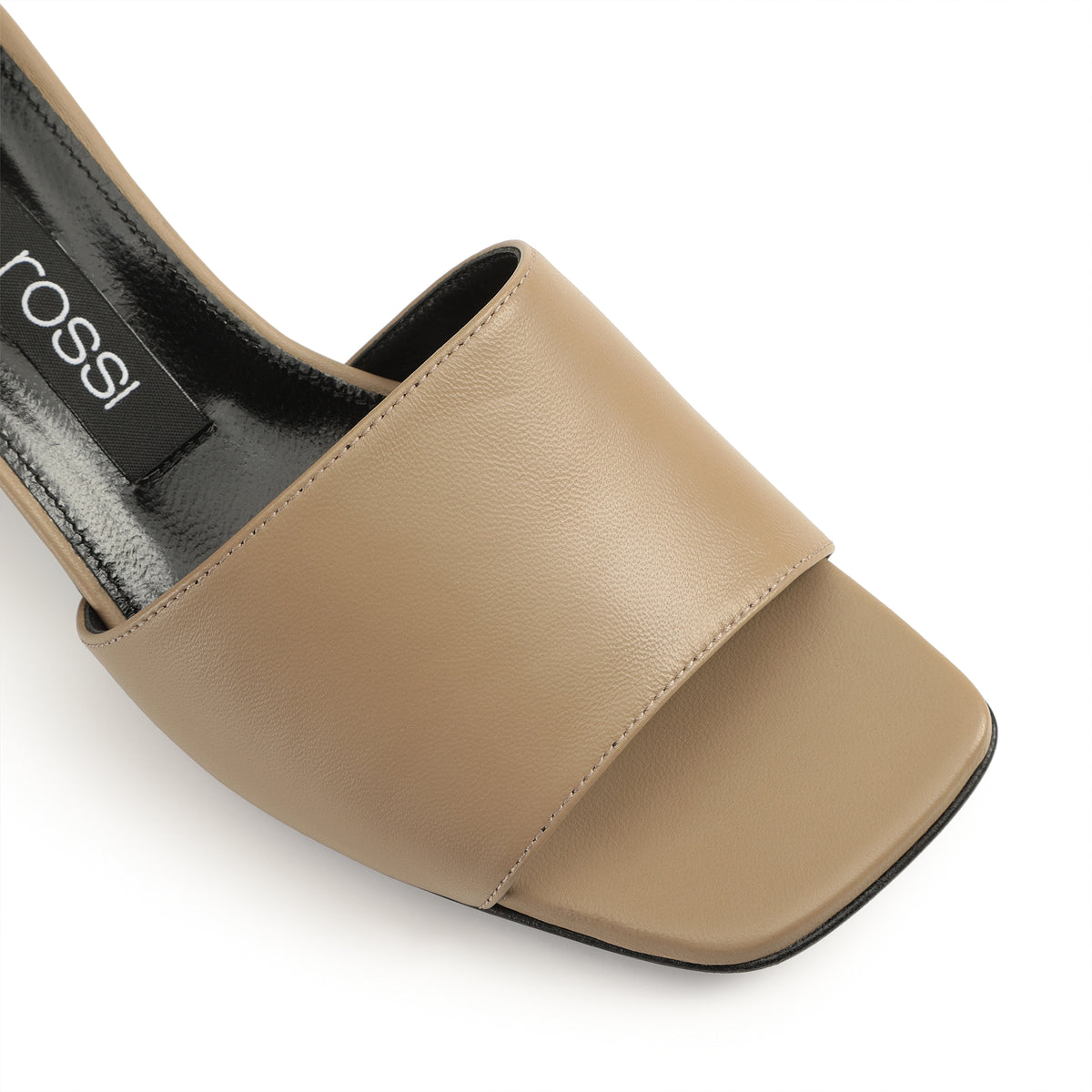 SR SI SABOT EN CUIR NAPPA ROUGE