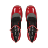 CHAUSSURES VERNIES SR SI ROUGES ET DOUCES