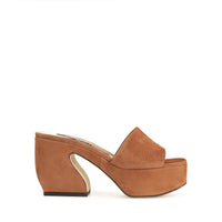 SR SI SABOT EN DAIM ROUGE