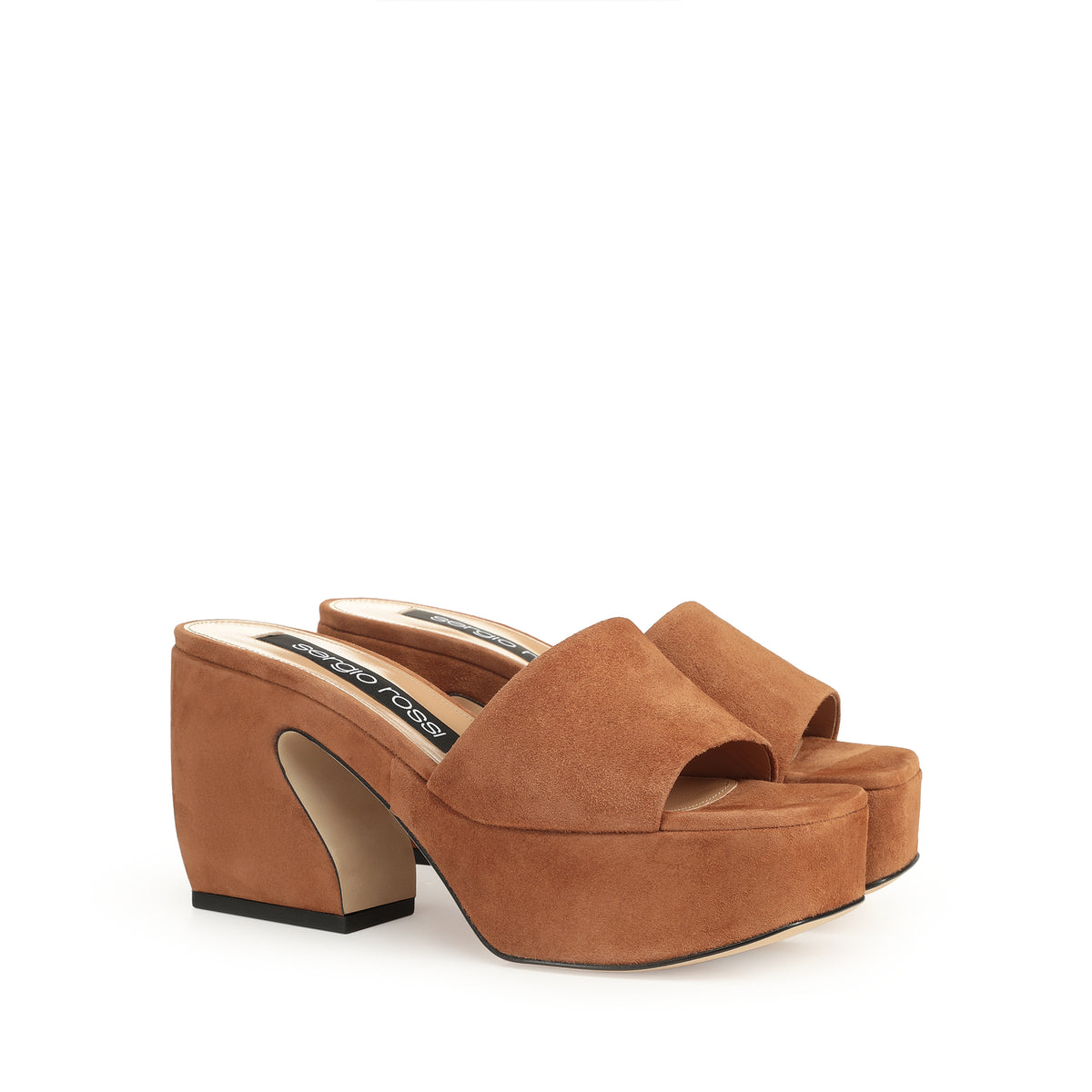 SR SI SABOT EN DAIM ROUGE