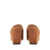 SR SI SABOT EN DAIM ROUGE