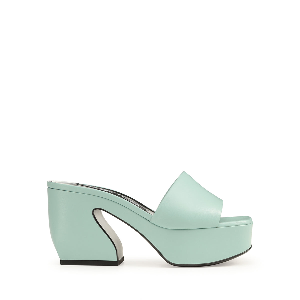 SR SI SABOT EN CUIR NAPPA ROUGE