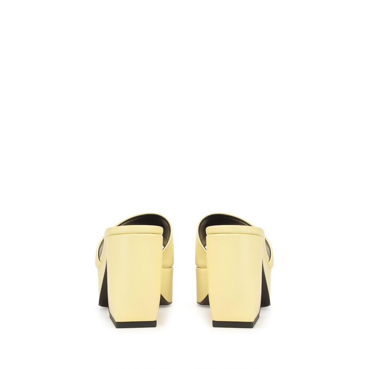 SR SI SABOT EN CUIR NAPPA ROUGE