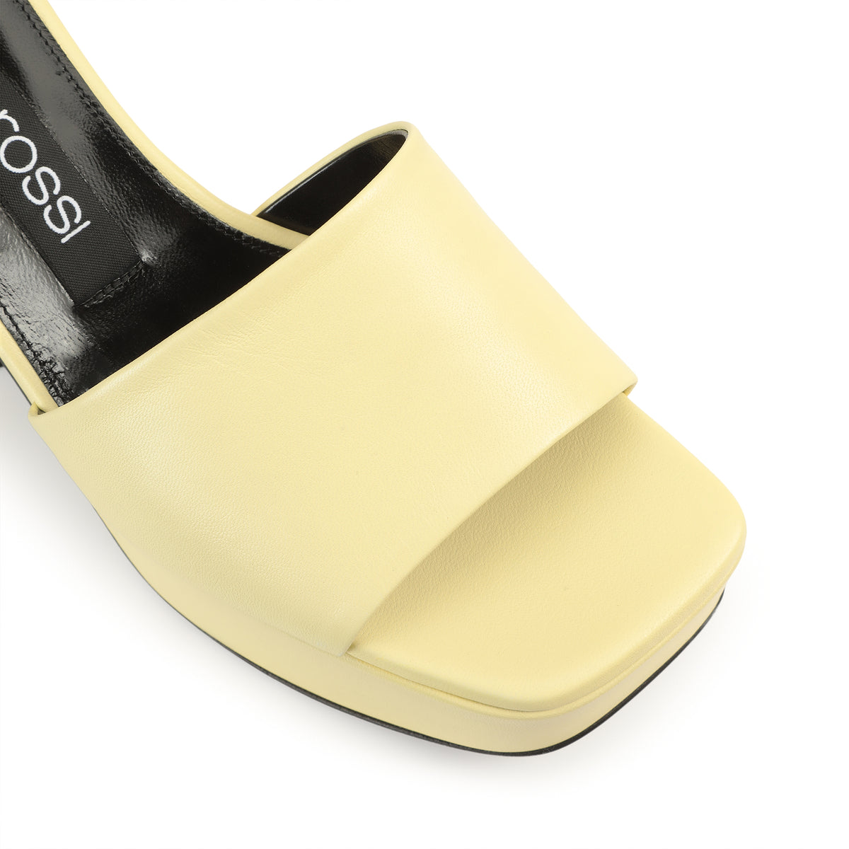SR SI SABOT EN CUIR NAPPA ROUGE