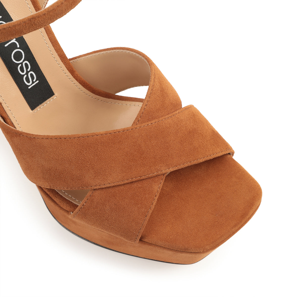 SANDALES EN DAIM ROUGE SR SI