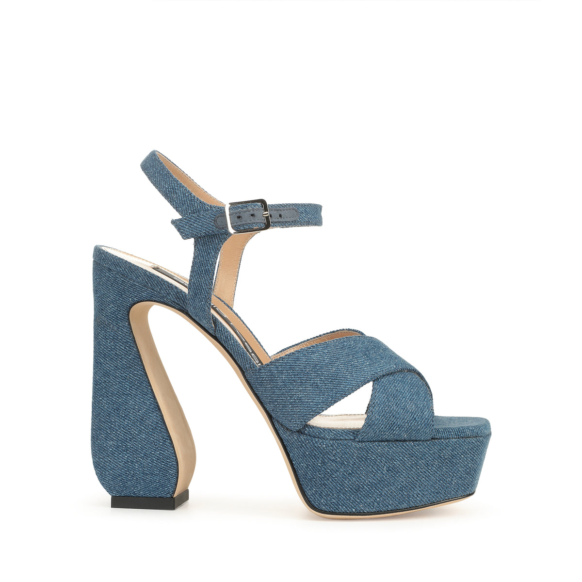 SANDALES SR SI RED DENIM double.