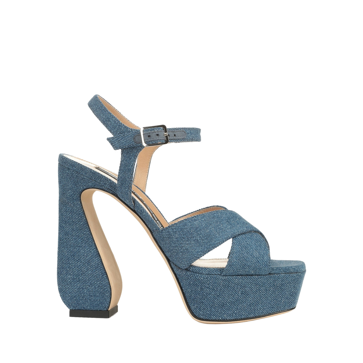 SANDALES SR SI RED DENIM double.