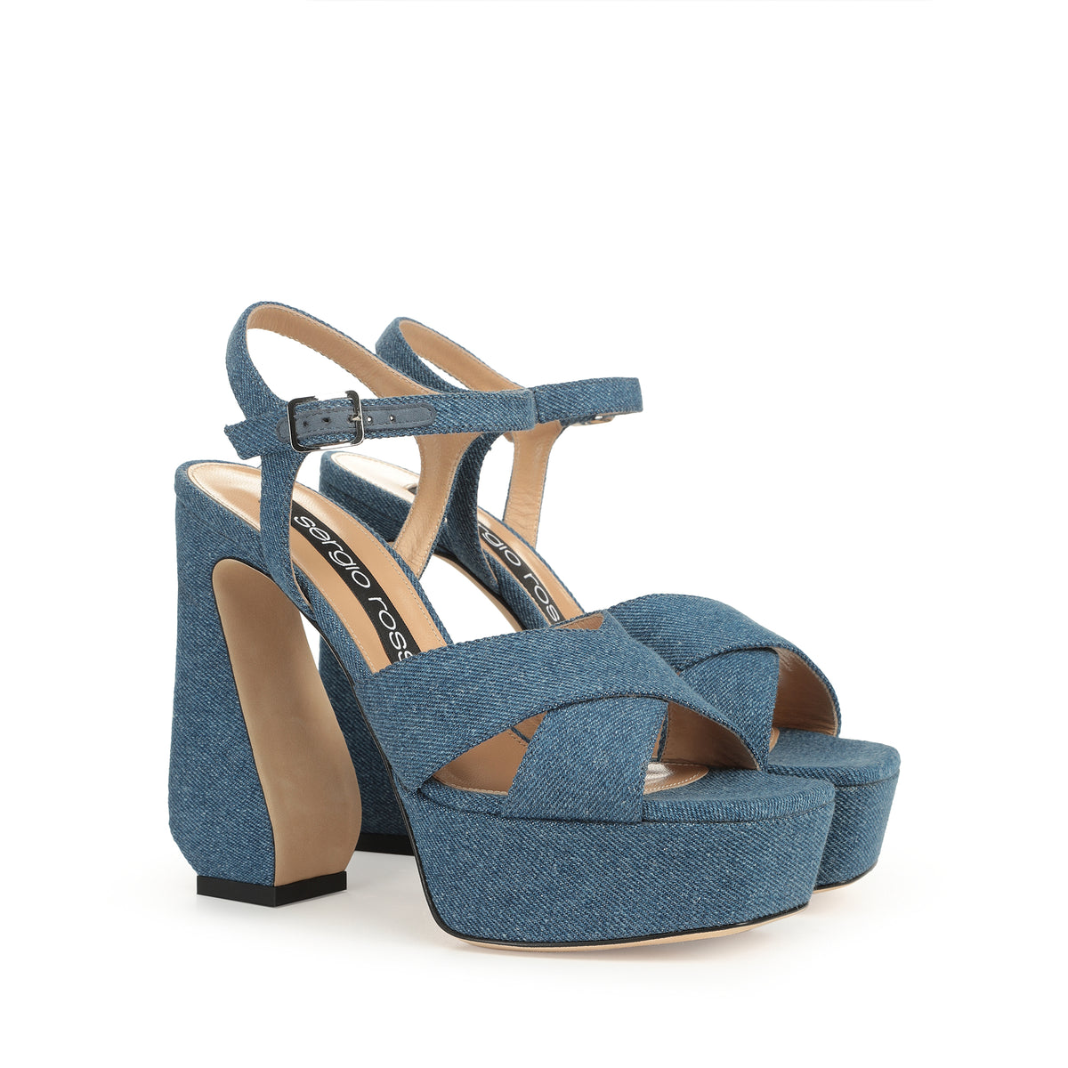 SANDALES SR SI RED DENIM double.