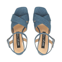 SANDALES SR SI RED DENIM double.
