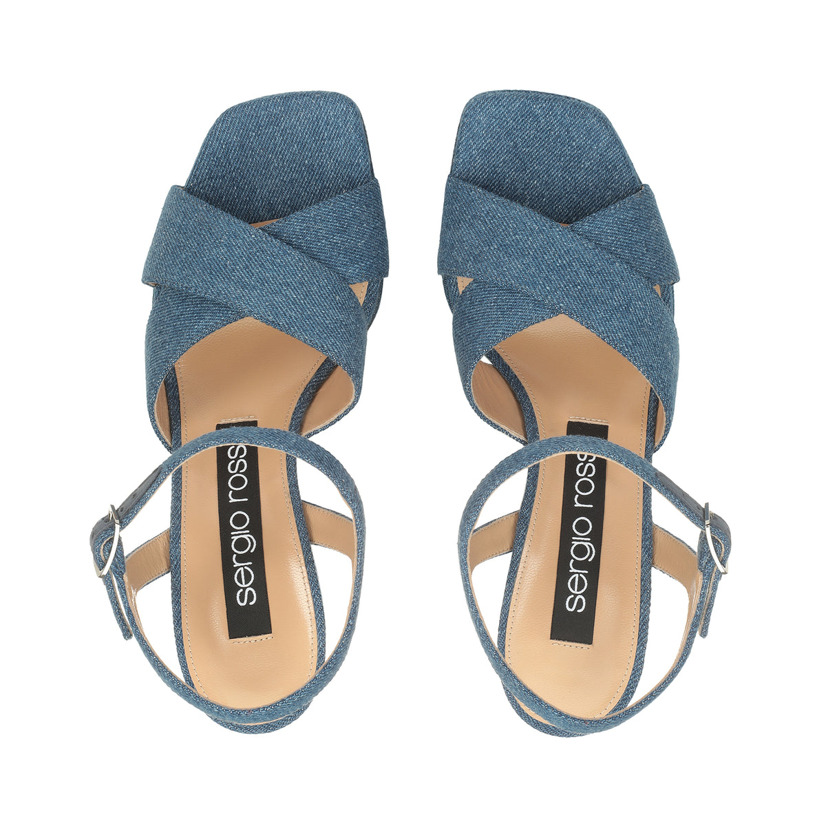 SANDALES SR SI RED DENIM double.