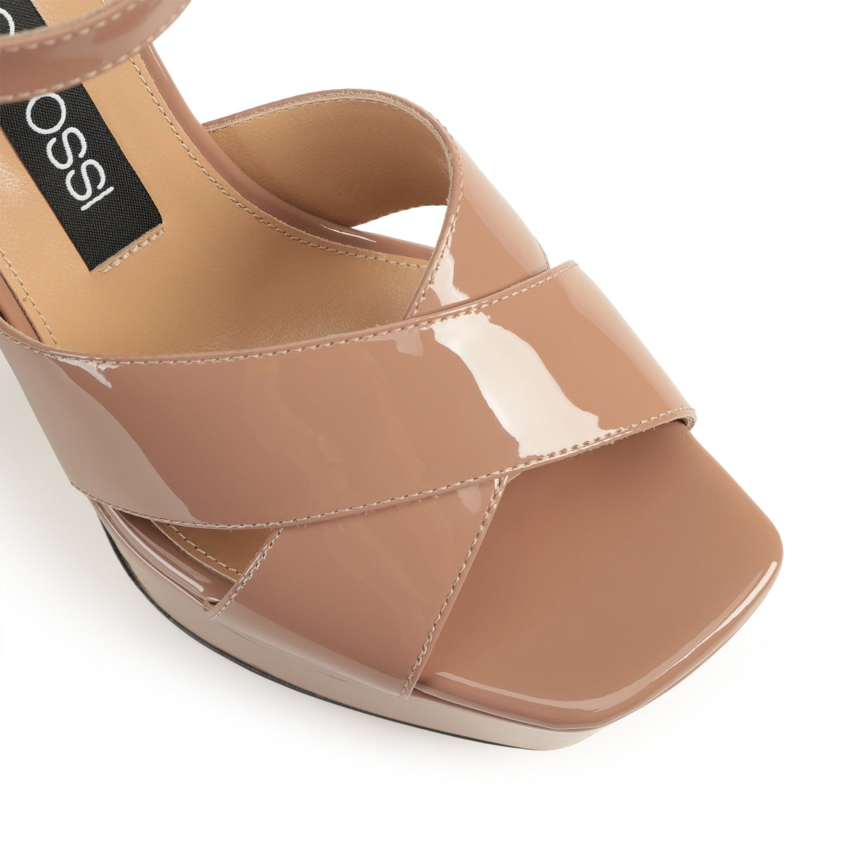 SANDALES SOUPLES SR SI ROUGES VERNIES