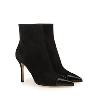 Bottines New Secret 90 en daim - Nero