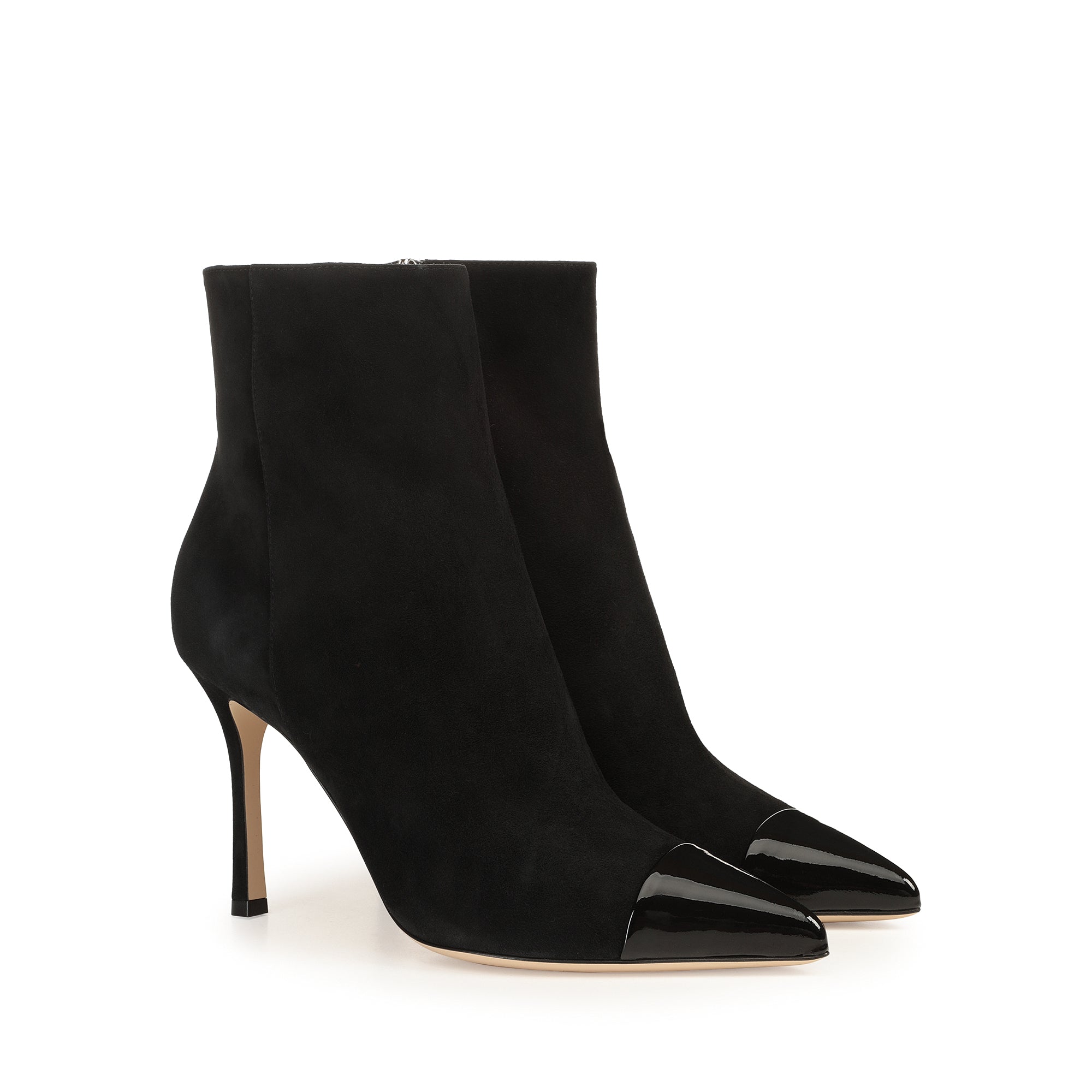 Bottines New Secret 90 en daim - Nero