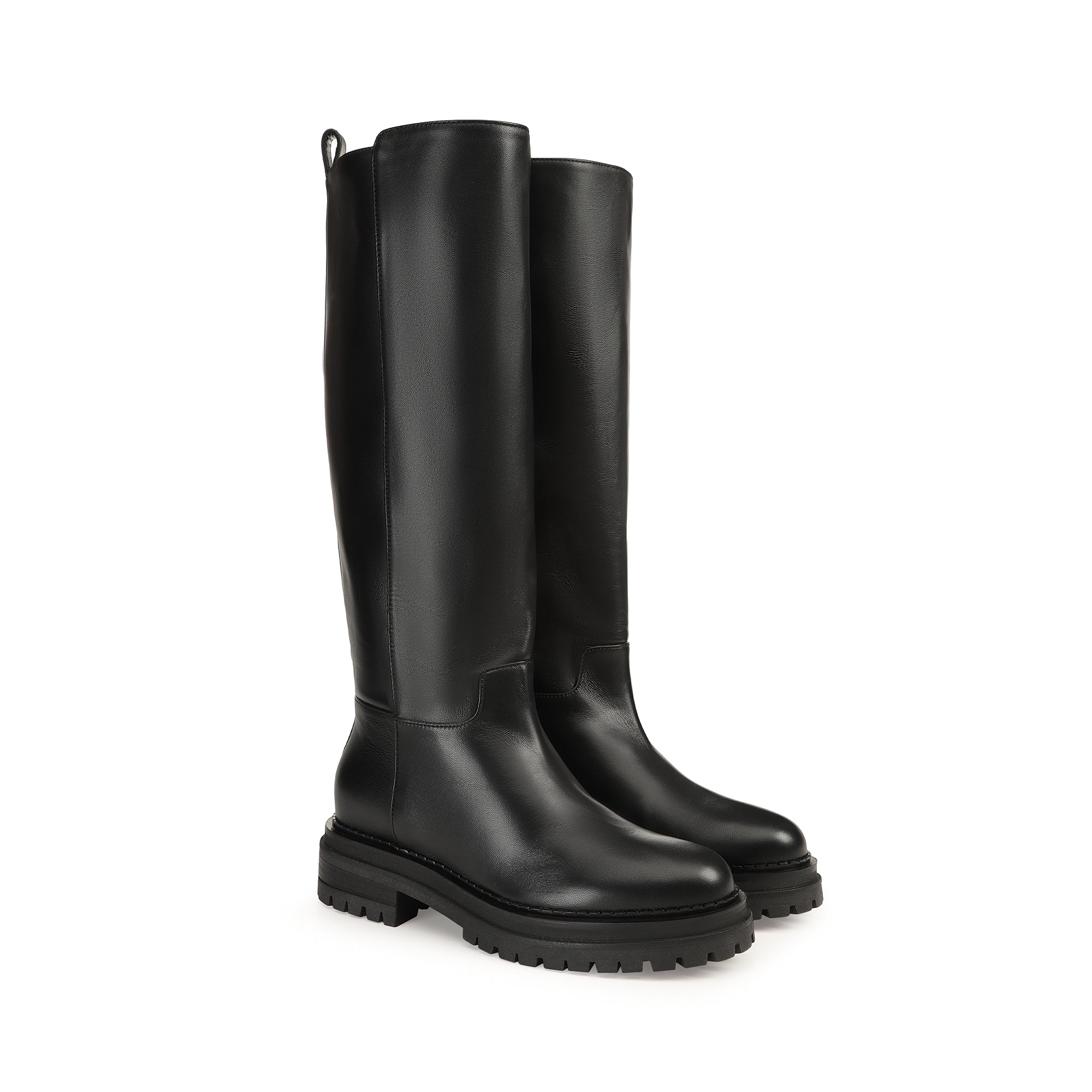 340€   Bottes Urban en cuir - Nero
