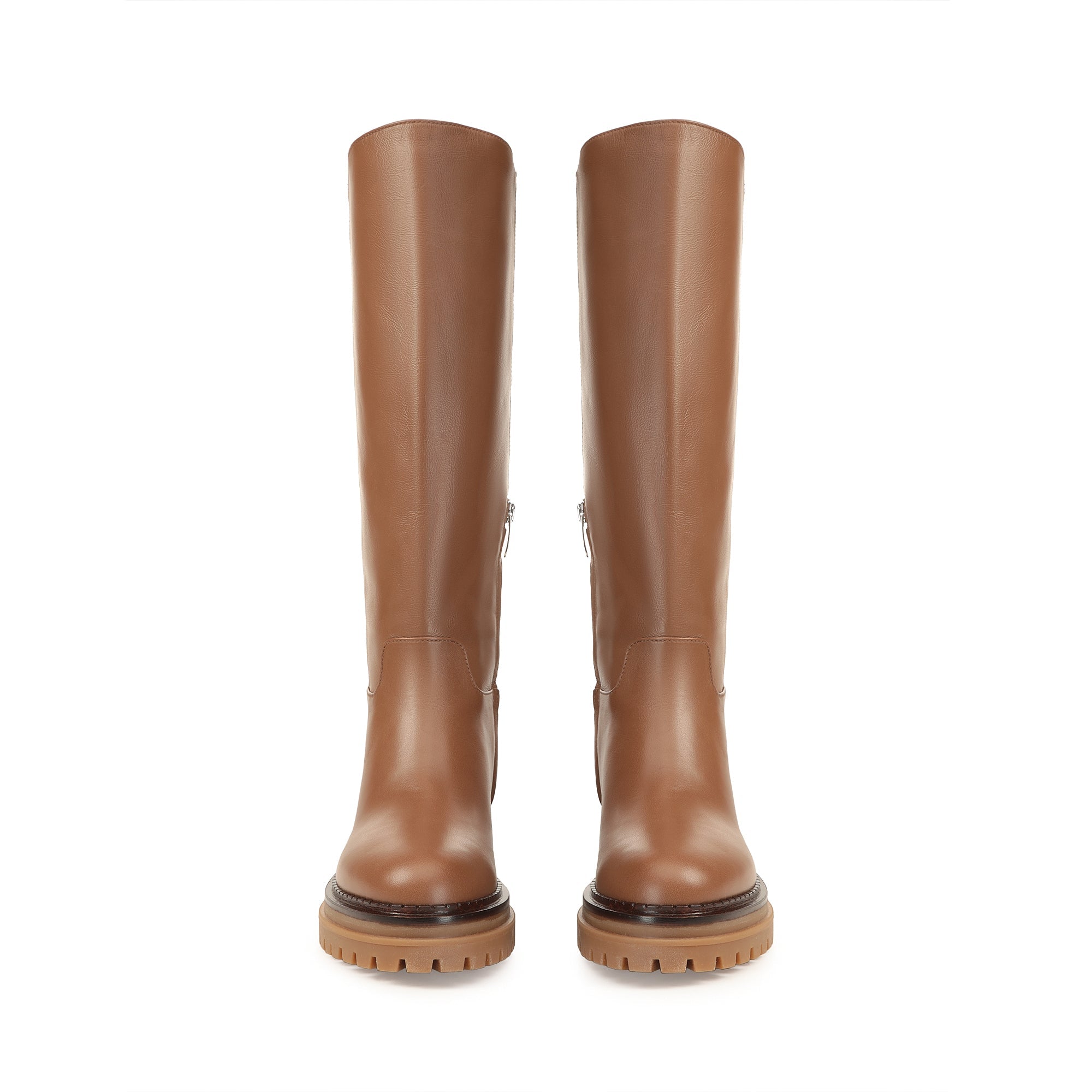 Bottes Urban en cuir - Caramel
